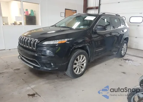 2016 Jeep Cherokee Overland z USA, uszkodzony, nr VIN 1C4PJMJSXGW326527